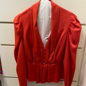 BCBG Tuxedo Style top